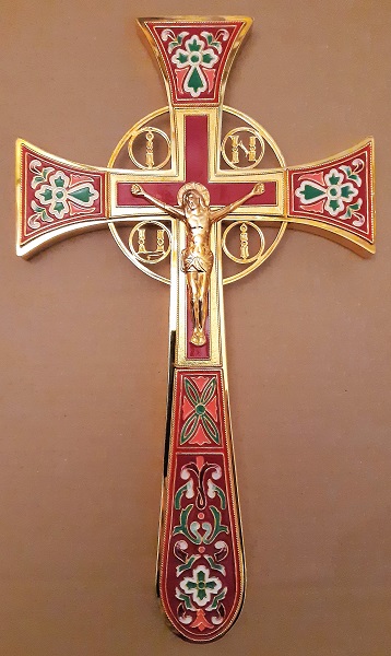 Krzyż ołtarzowy /nr 2 cz/ - maltański